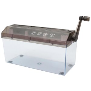 Magideal - Trituradora De Mano Portátil Trituradora Manual Trituradora De Tirarere Cortadora De Papel Cortadora De Para Oficina Hogar Papel Negro