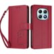 thumbnail image 3 of Funda Cartera Trébol para Xiaomi Redmi Note 15 4G/5G con Ranuras Tarjetas y Carga Inalámbrica Rojo, 3 of 6