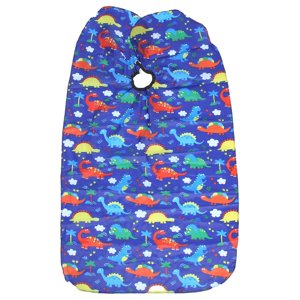 Ioensy - Kids Haircut Cape Cover Professional Para Salon Perming Dyeing Dinosaur Print
