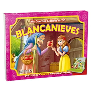 Latinbooks - Mis Cuentos Clásicos En 3D - Blancanieves (Pop Up) Blanco