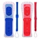 thumbnail image 1 of Controlador Wii PGYFDAL Pack de 2 (rojo y azul) con funda, 1 of 7