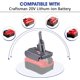 thumbnail image 3 of Adaptador de Batería 2 en 1 para Aspiradora Dy-son V7+V8, Adaptador de Aspiradora Convertible para Manualidades.man-20V Batería de Litio a para Dy.son V7 V8 Animal Absolute Stick Aspiradoras de Mano, 3 of 9