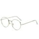 thumbnail image 1 of Gafas redondas retro de luz azul para mujer, gafas de ordenador con montura grande, 1 of 5