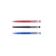 thumbnail image 1 of Lápices Gel Uniball Borrable UF-222 BC x3 azul/rojo/negro, 1 of 4