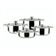 thumbnail image 1 of Bateria Acero Inoxidable 8 Piezas Doral – Malaga, 1 of 3