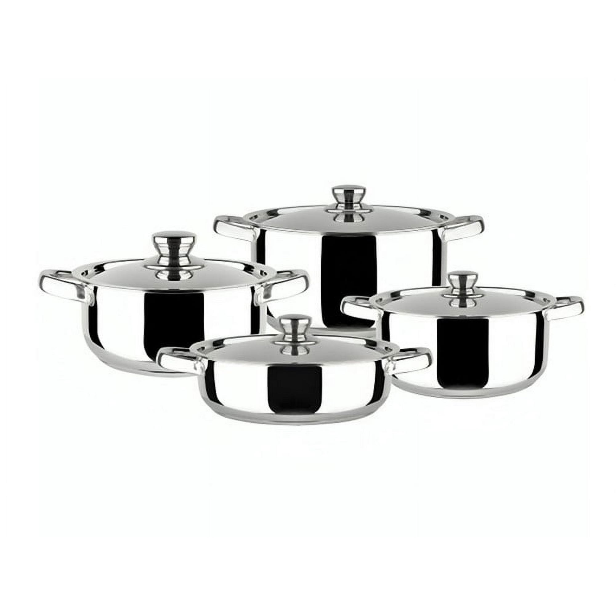 Arte Andino - Bateria Acero Inoxidable 8 Piezas Doral – Malaga