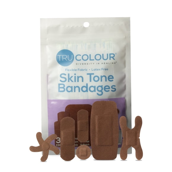 Tela impermeable Bandages Tru-Colour, marrón oscuro, 30 quilates