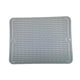 thumbnail image 4 of Estera de secado hecha de, fácil de limpiar, estera para fregadero, estera para encimera para cajón de refrigerador, revestimiento de cajón, refrigera gris claro, 4 of 5