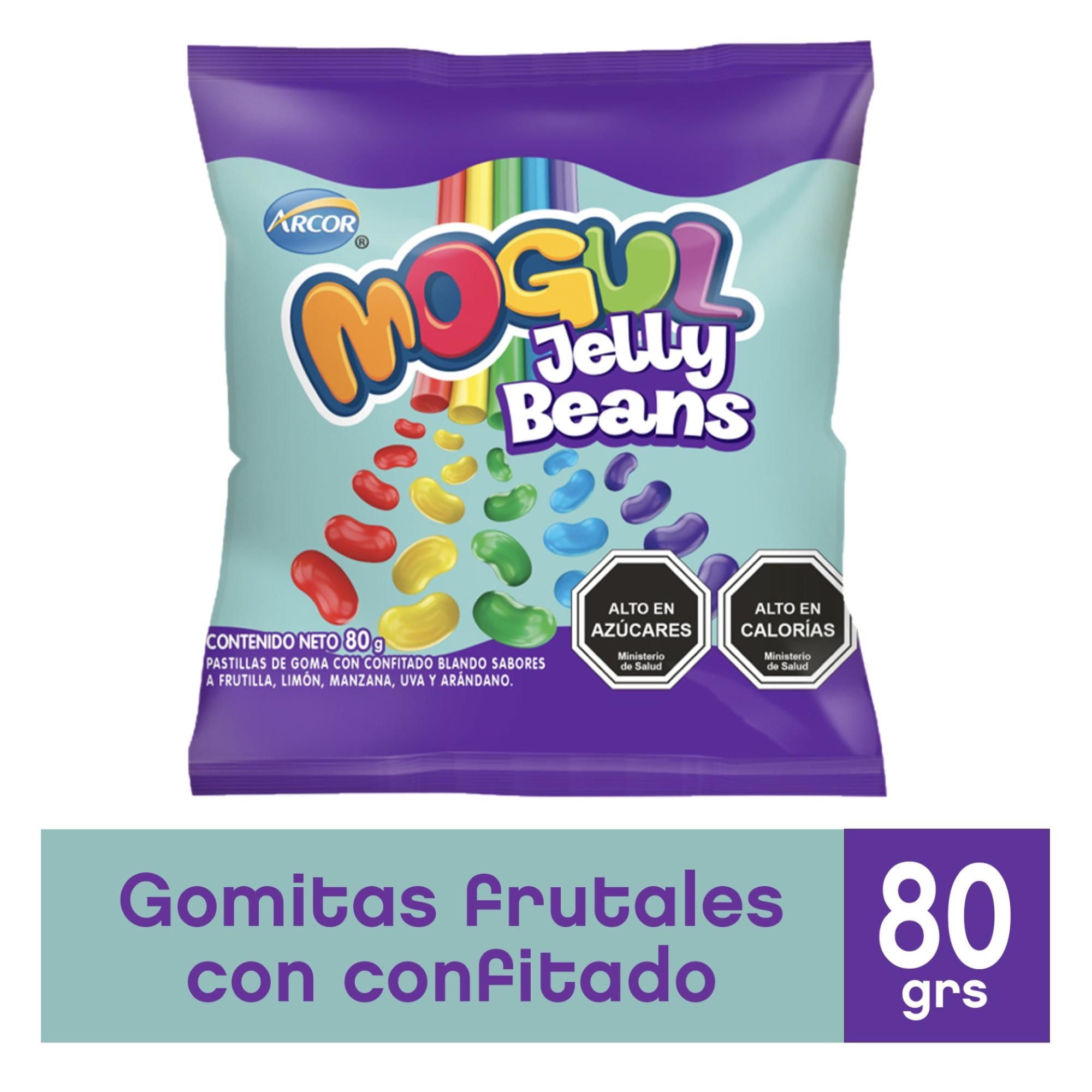 Gomitas Frutales Jelly Beans 80 g Mogul