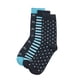 thumbnail image 1 of Calcetines Hombre Print Tripack Negro Corona, 1 of 4