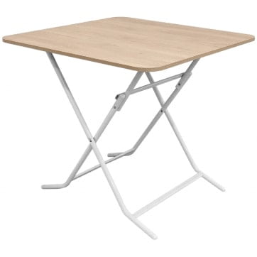 Agm - Mesa Plegable 83 Cuadrada Jerez