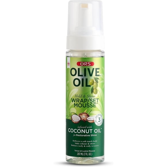 Mousse Capilar ORS Olive Oil Hold Shine Wrap Set
