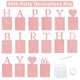 thumbnail image 3 of Banner Mcoolar Brillo Rosa Dorado 50 Cumpleaños, 3 of 7