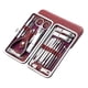 thumbnail image 2 of Cortaúñas Set De Aseo Regalos Set De Herramientas De Manicura Para Novio Mujeres Ancianos Rojo, 2 of 3
