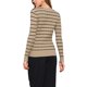 thumbnail image 3 of INSPIRE CHIC Suéter Casual para Mujer con Cuello Redondo a Rayas Hueco Trabajo Otoño Invierno Suéteres de Moda XL Marrón, 3 of 6