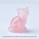 thumbnail image 1 of 1pc Various Crystal Carvings Cat, Pocket Gift, Crystal Gift, Animal Statue, Crystal Statue, Bare Stone, Healing Stone, Moonstone, 1 of 5