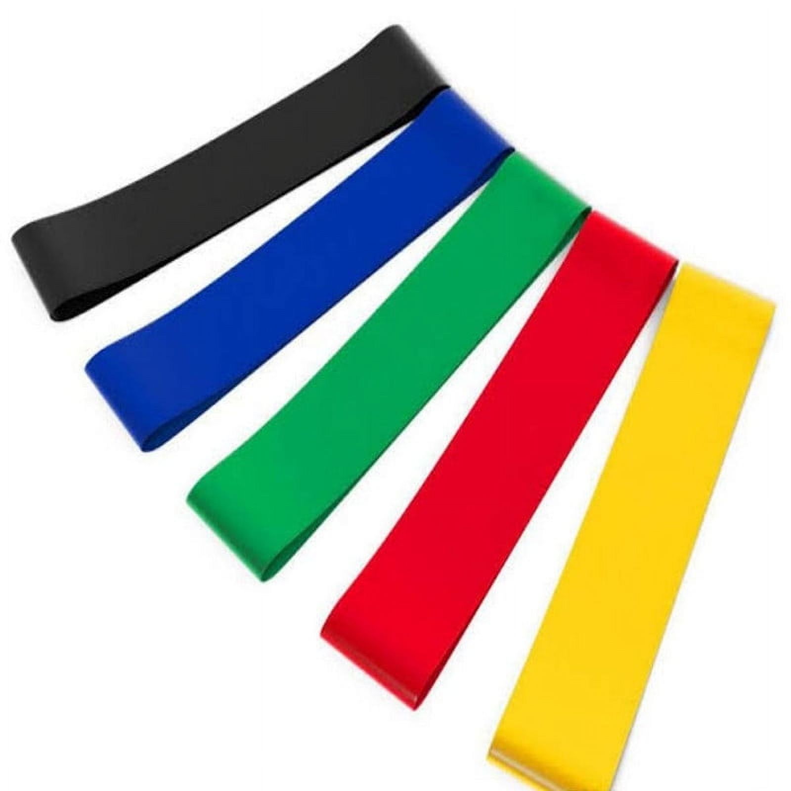 Genérico - Set 4 Bandas Elasticas Resistencia Entrena Gym Hogar Lau