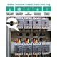 thumbnail image 2 of Kit de ojales de goma Gysxrda, paquete de 200 unidades, 7 tamaños para cableado, 2 of 8