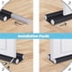 thumbnail image 3 of Burlete aislante de 93 cm con doble aislamiento y burlete ajustable para puerta, ideal para interiores y exteriores. Protección contra corrientes de aire., 3 of 5