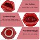 thumbnail image 3 of Porta anillos Biiange 13x11x7 cm Labios rojos de cerámica, 3 of 6