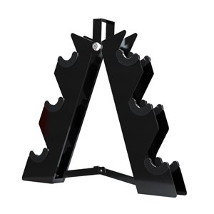 Ioensy - Estante Para Mancuernas, Soporte Vertical Portátil Estable Para Ejercicios De Gimnasio En Casa