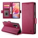 thumbnail image 1 of Funda Cartera Magnética con Tarjetas y Soporte para Samsung Galaxy A17 Rojo, 1 of 6