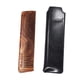 thumbnail image 2 of Doble Uso Antiestático Peine De Barba De Madera Peine De Bigote Con Bolsa De PU Al Azar, 2 of 5