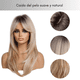 thumbnail image 4 of Peluca Rubia Mujer Pelo En Capas Protesis Capilar Realista, 4 of 5