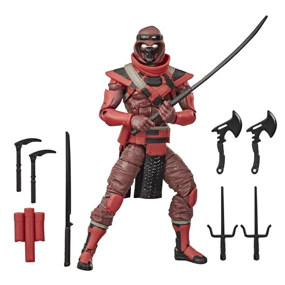 Figura de acción Hasbro G.I. Joe Classified Series Red Ninja 08