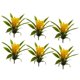 thumbnail image 4 of Bromelia artificial casi natural, 25 cm, juego de 6, 4 of 4