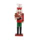 thumbnail image 5 of Figura De Cascanueces De Madera, Juguete Artesanal De 14 Pulgadas Para Chimenea, Decoración Festiva, Estilo D, 5 of 5