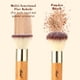 thumbnail image 2 of Set De Brochas De Maquillaje De 2 Piezas Para Rubor Kabuki Y Polvo Facial, 2 of 7