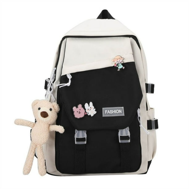 Nylon Book Bag Multifunctional Waterproof Large Capacity Backpack School Bag Boys Girls