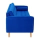 thumbnail image 5 of Sofa Retro 3CG Felpa 05 Azul Rey, 5 of 6