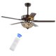 thumbnail image 1 of Ventilador de techo JONATHAN Y 122 cm LED en bronce envejecido, 1 of 7