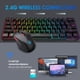 thumbnail image 2 of Combo de teclado y ratón inalámbricos para juegos Snpurdiri 60%, 2 of 5