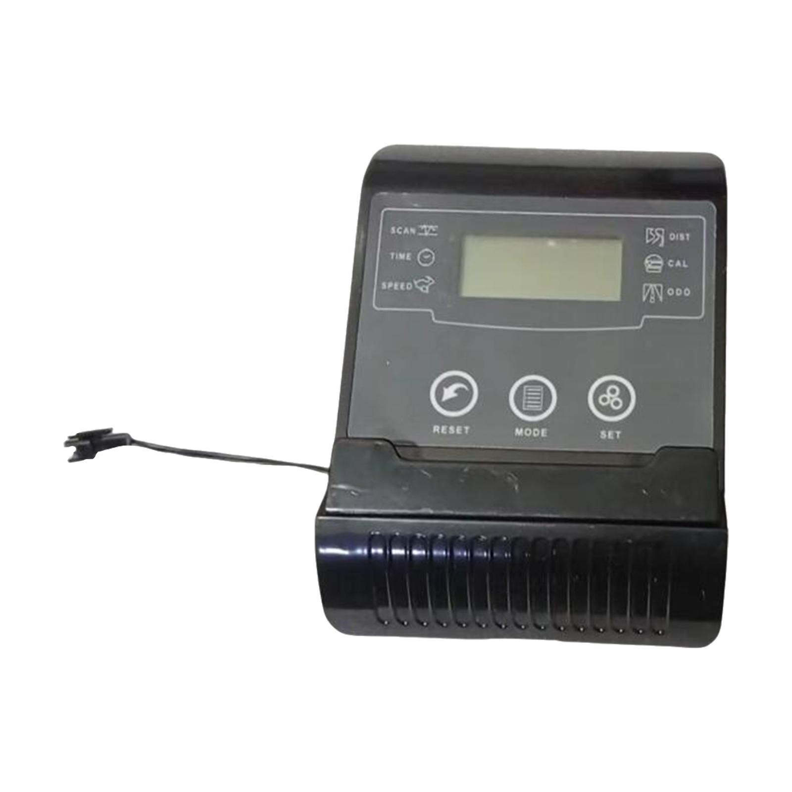 Magideal - Velocímetro De Bicicleta Estacionaria, Frecuencia Cardíaca, Ordenador Profesional Para Bicicleta Estática Para Máquina Para Caminar, Máquina Elíptica