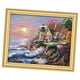 thumbnail image 3 of Kit de punto de cruz estampado Seaside faro patrones para principiantes 44 × 36 cm, 3 of 5