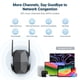 thumbnail image 2 of Extensor WiFi 6 Oaitree AX3000, amplificador de señal, 19000 pies cuadrados, 2 of 6