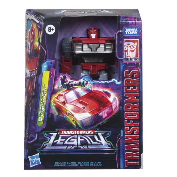 Figura de Acción Transformers Generations Legacy Prime Universe Knock-Out