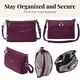 thumbnail image 5 of Bolso Baggallini 25x18x5 cm RFID antirrobo y resistente a cortes, 5 of 8