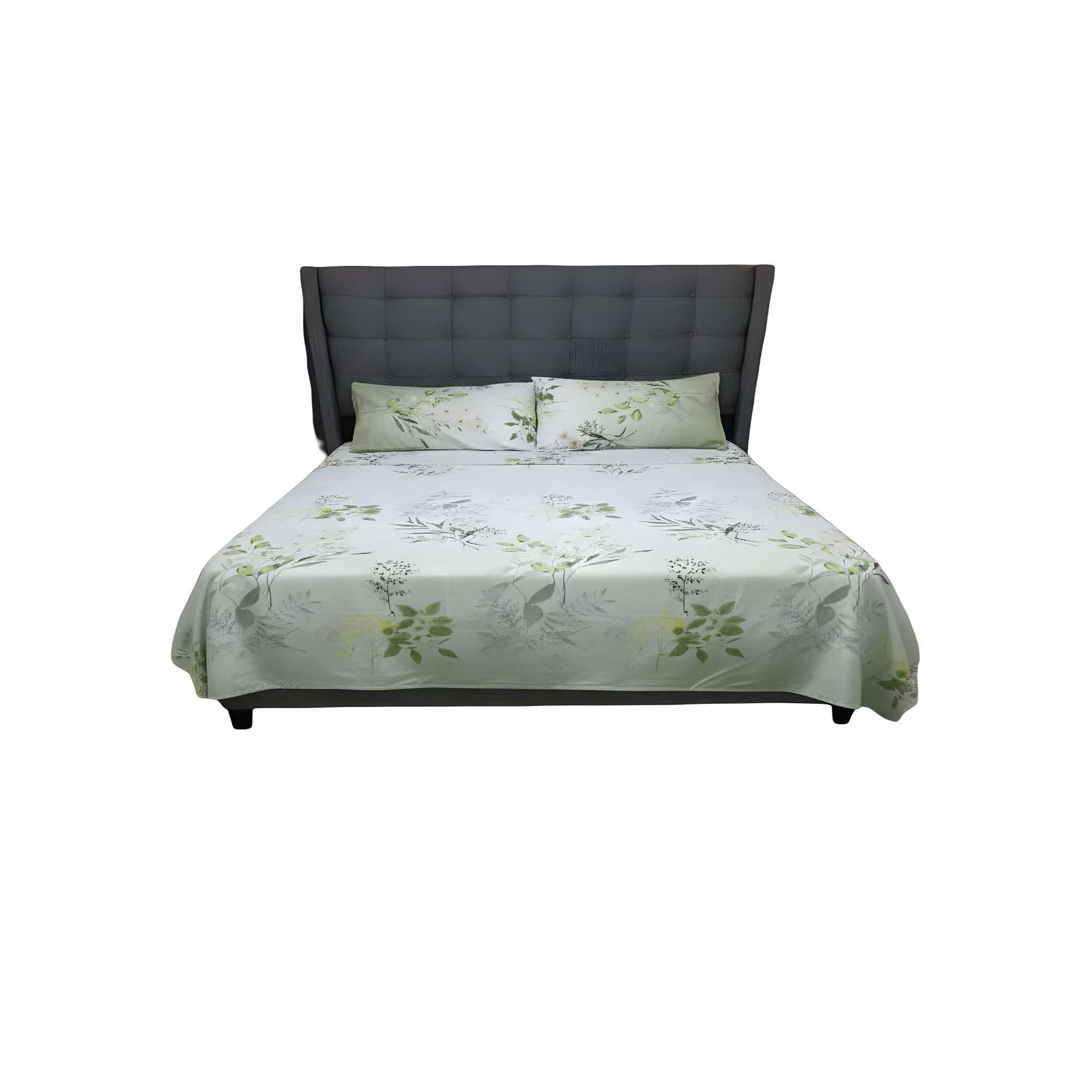 Genérico - Set De Sabanas Suaves Plaza Y Media Verde