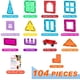 thumbnail image 2 of Azulejos magnéticos de construcción OugerToy 104 piezas para niños mayores de 3 años, 2 of 7