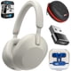 thumbnail image 1 of Auriculares Sony WH-1000XM5 inalámbricos con cancelación de ruido plateados, 1 of 9