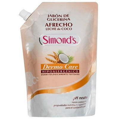 Jabón Líquido Afrecho Y Leche De Coco 750 Ml Simond’S