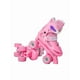 thumbnail image 2 of Patines rollers niña más protectores y casco talla M 25-29, rosado, 2 of 3
