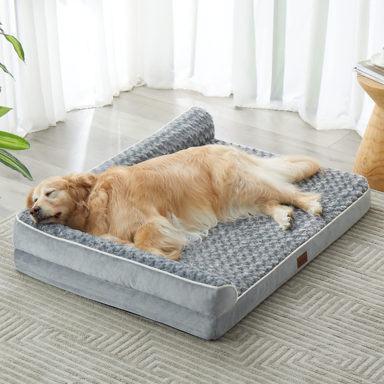 Cama Ortopédica Impermeable Para Perros Grandes Bfpethome