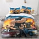 thumbnail image 2 of Juego de ropa de cama estampado Entemah Fast & Furious, juego de funda nórdica, funda de edredón de película con estampado 3D, 3 piezas para niños, adolescentes, niños, funda de edredón con, 2 of 3