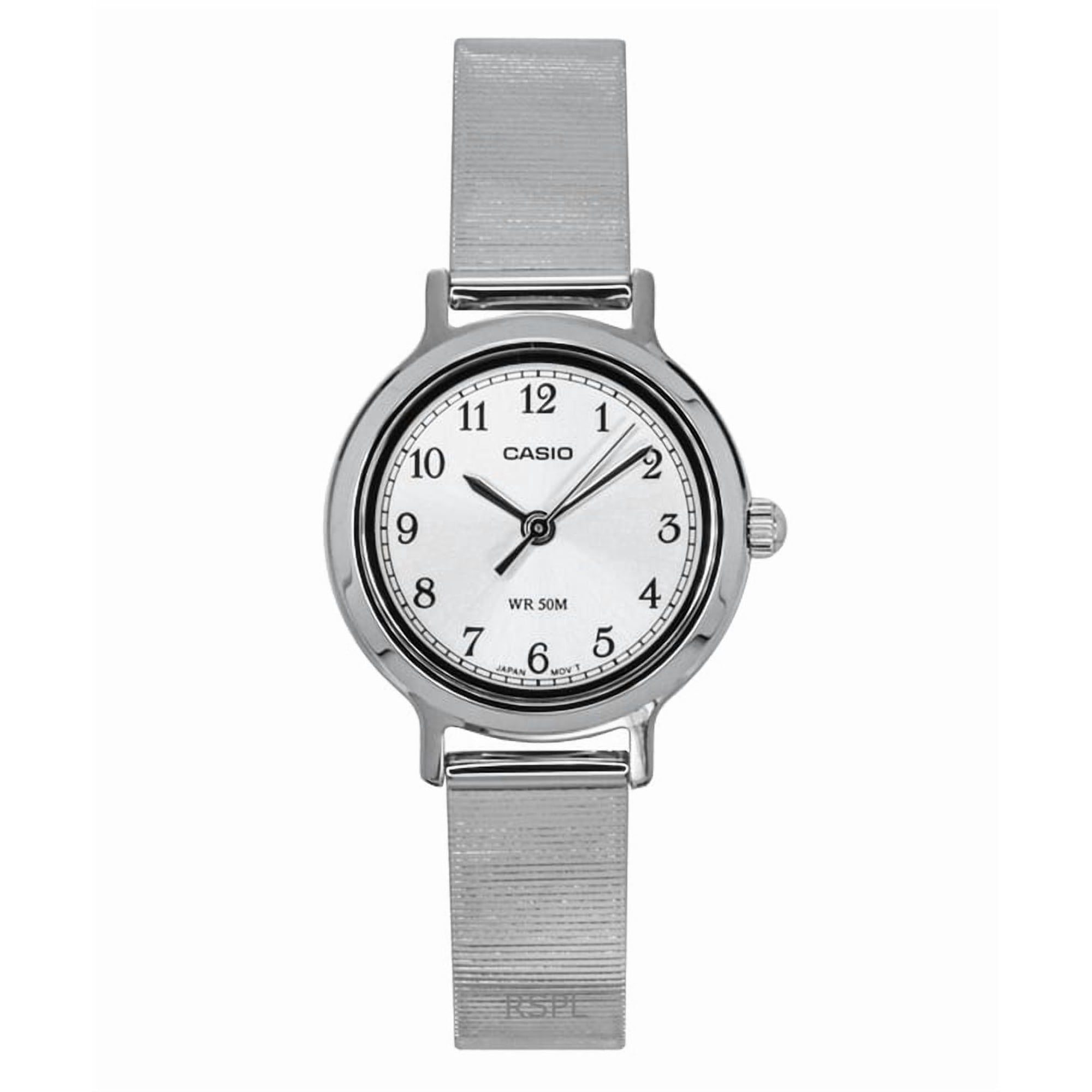 Reloj Analógico Casio Ltp-b170d-7bv Plateado Mujer