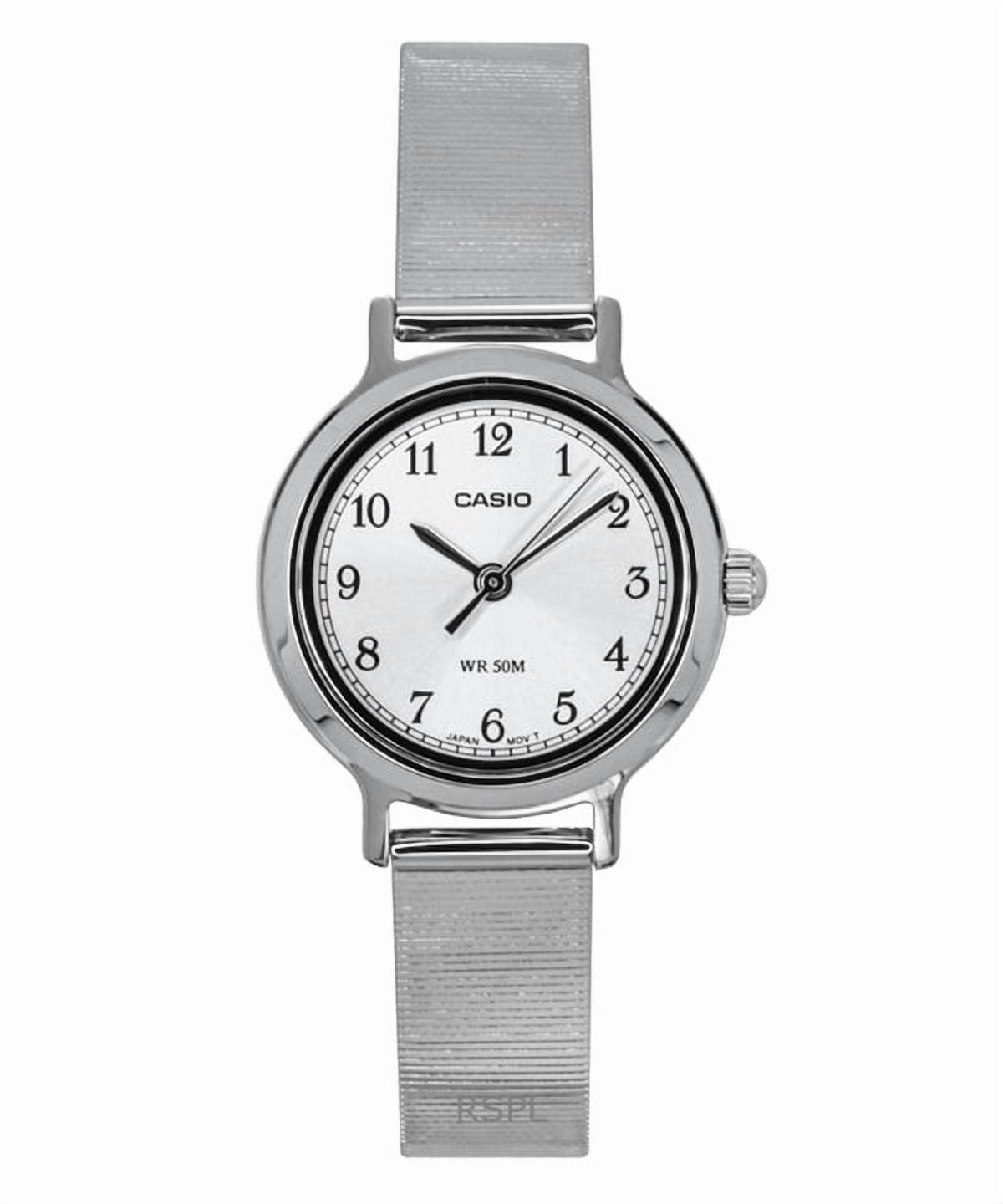 Reloj Analógico Casio Ltp-B170D-7Bv Plateado Mujer